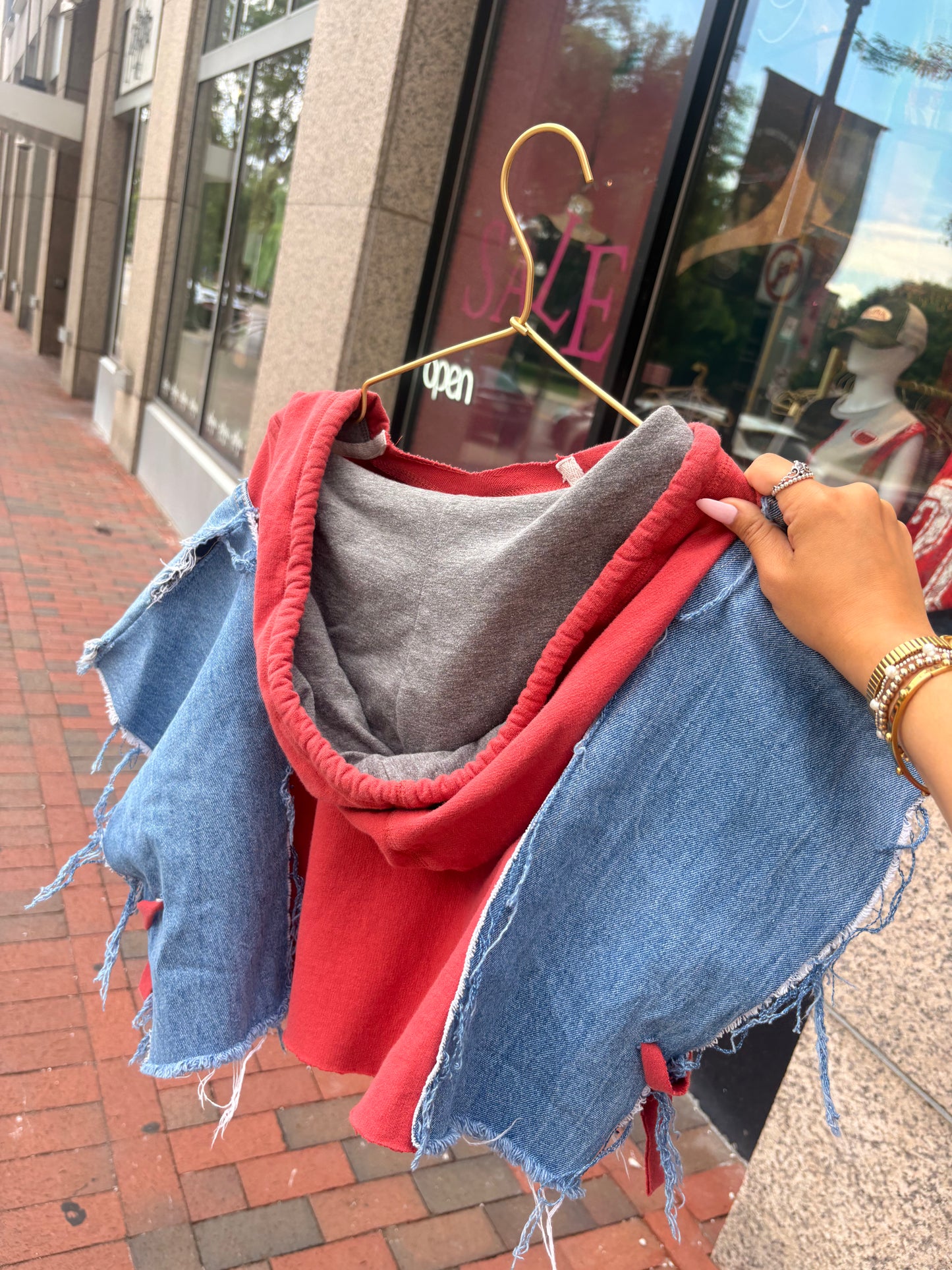 Denim and OSU Hoodie