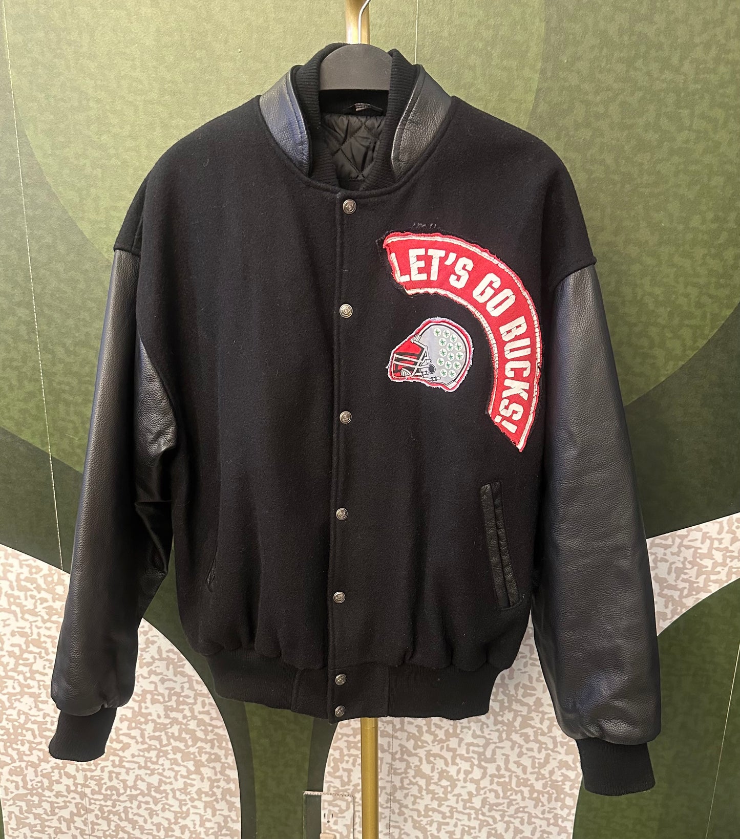 BUCKEYE WOOL BOMBER
