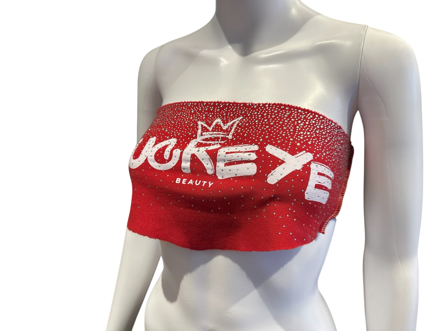 OSU RECON RHINESTONE BUCKEYE BEAUTY BANDEAU