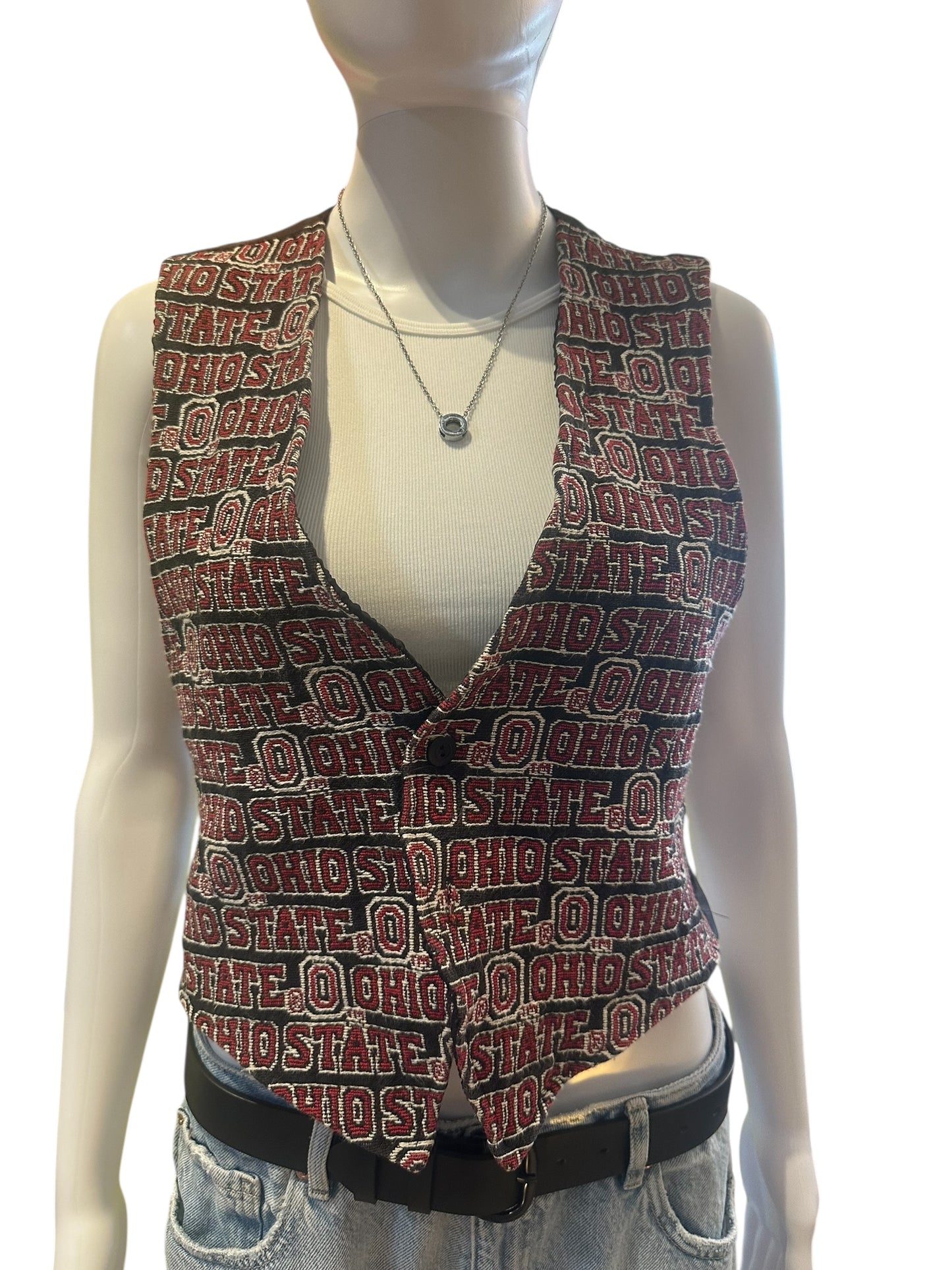 VINTAGE OSU VEST