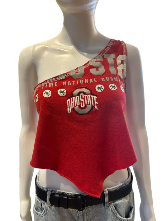 OSU RECON ONE SHOULDER TOP