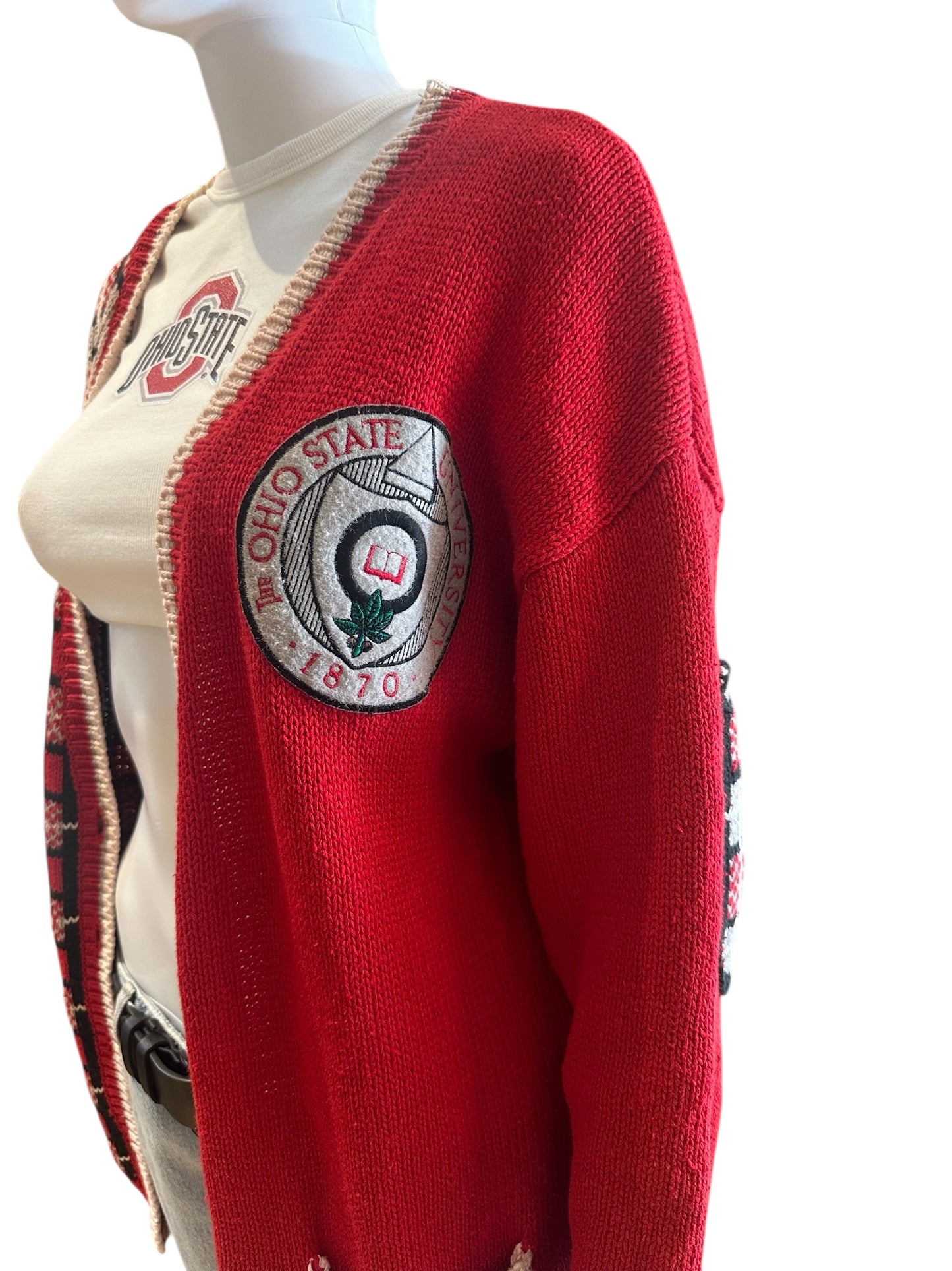 VINTAGE OSU 1870 CARDIGAN