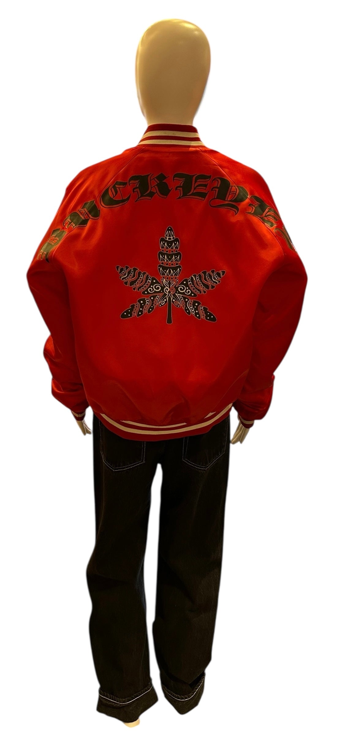 OSU RECON VINTAGE SATIN BOMBER