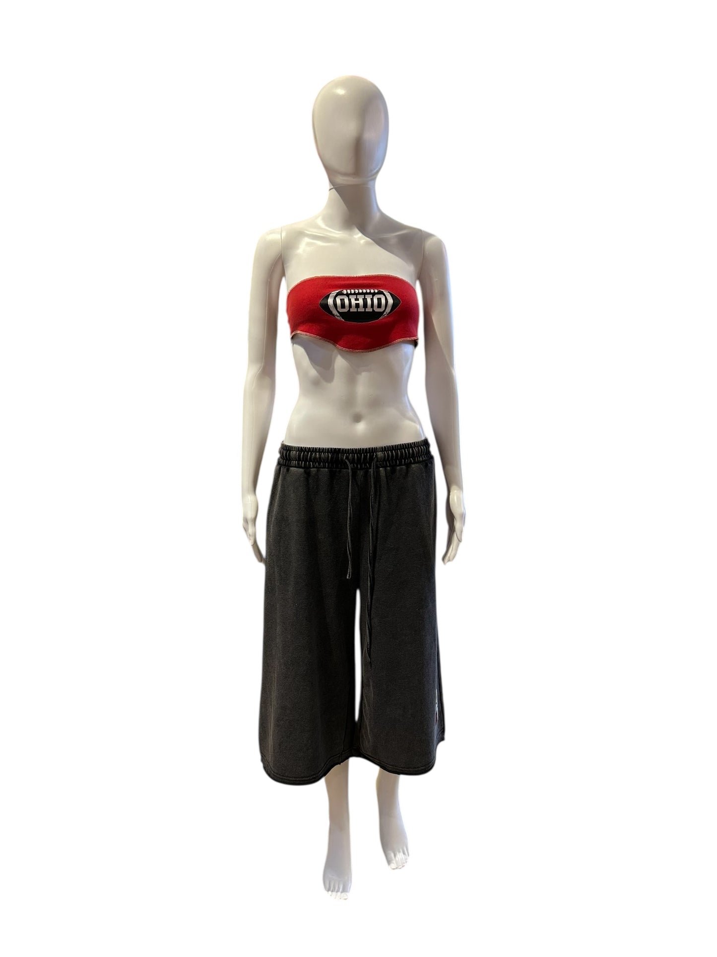 CROPPED PALOZZO LIGHTWEIGHT SWEATPANT