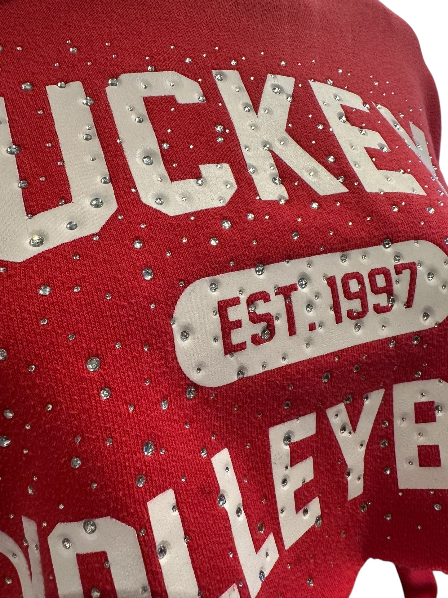 OSU RECON RHINESTONE CROPPED SWEATSHIRT