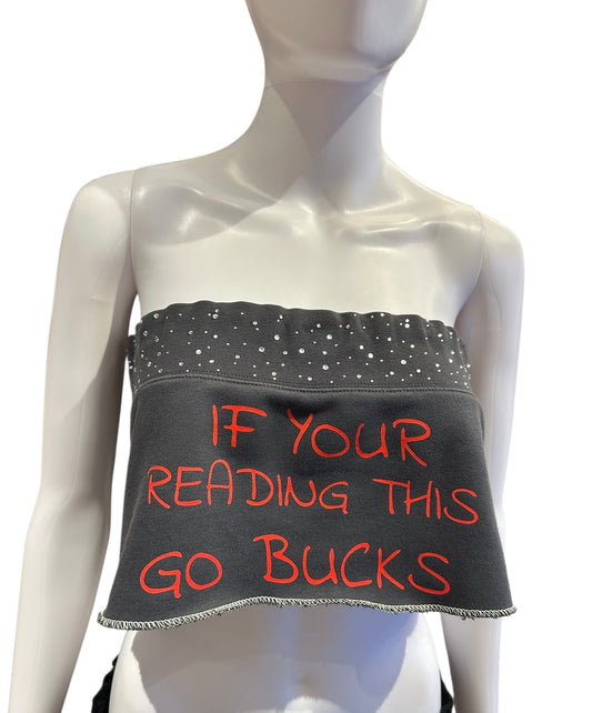 OSU RECON RHINESTONE BABYDOLL BANDEAU