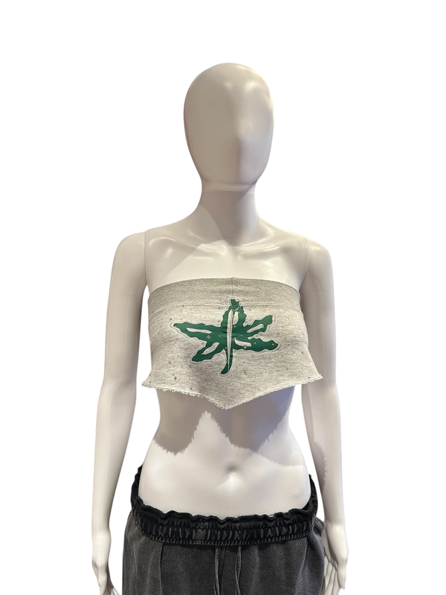 OSU RECON RHINESTONE BUCKEYE LEAF BANDEAU