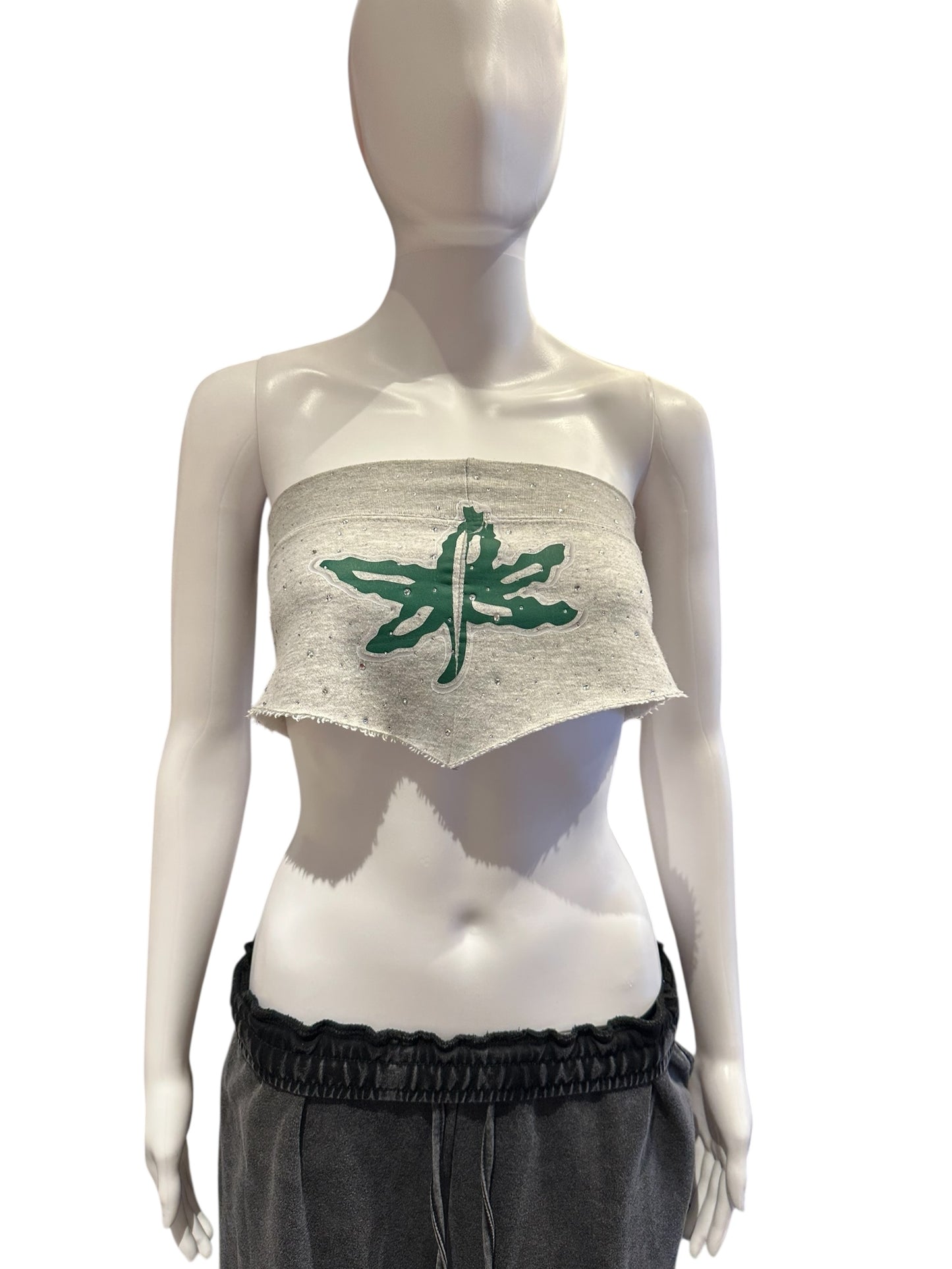 OSU RECON RHINESTONE BUCKEYE LEAF BANDEAU