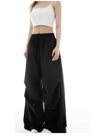 Loose Straight-Leg Casual Pants