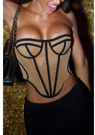 Strapless Corset Top