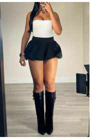 Pleated Skater Skirts