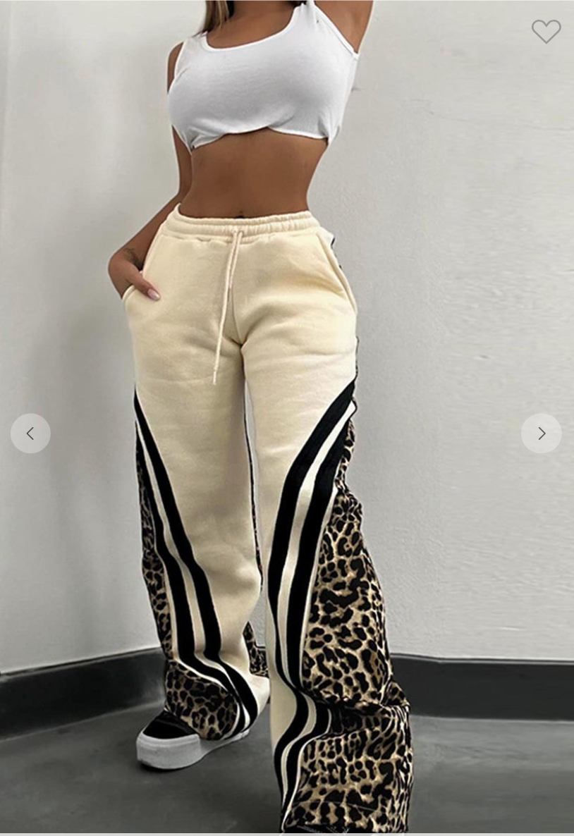 LEOPARD PANTS