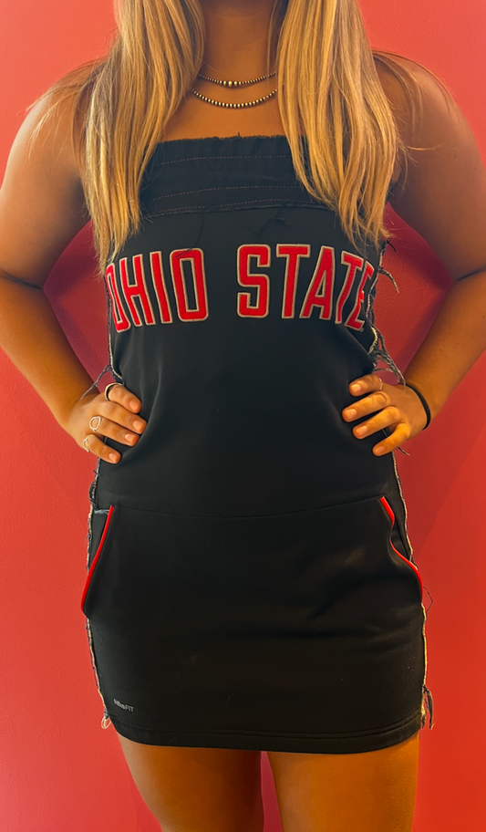 OSU Recon Sweatshirt & Denim Tube Dress