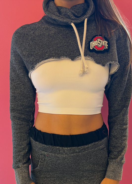 OSU Recon Ultra-Crop Turtleneck Sweatshirt