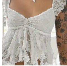BABYDOLL LACE TANK