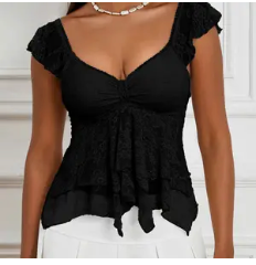 BABYDOLL LACE TANK