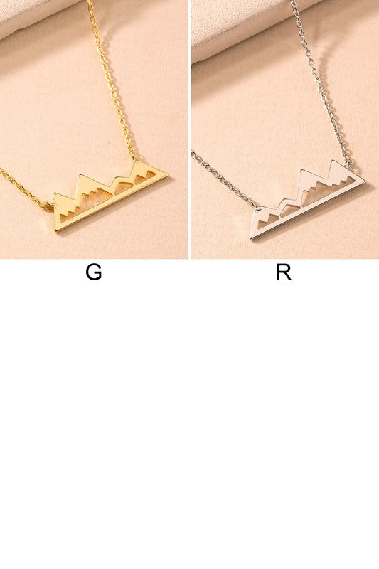 Mountain Charm Necklace