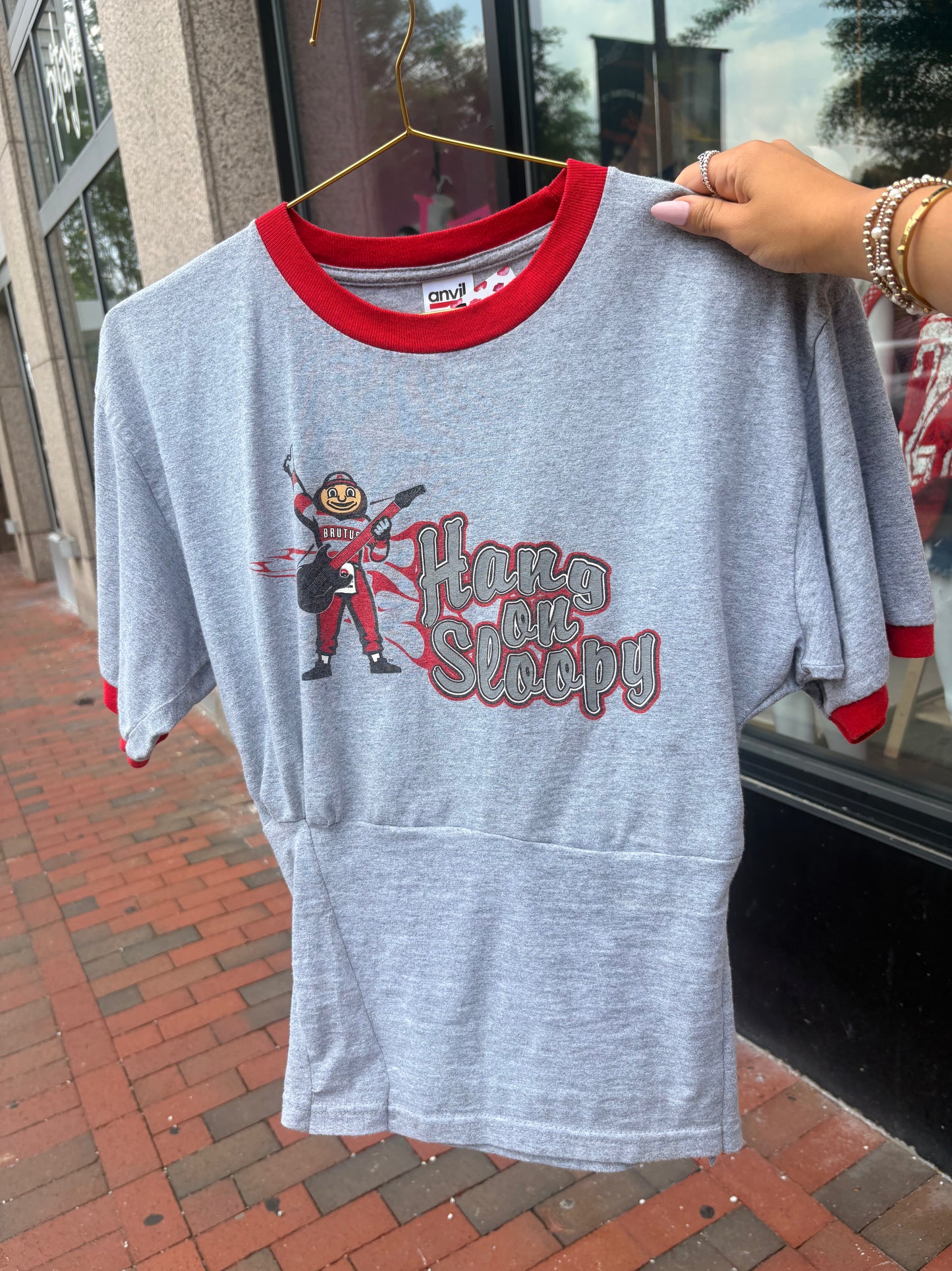 Off the Shoulder Reconstructed Tee
