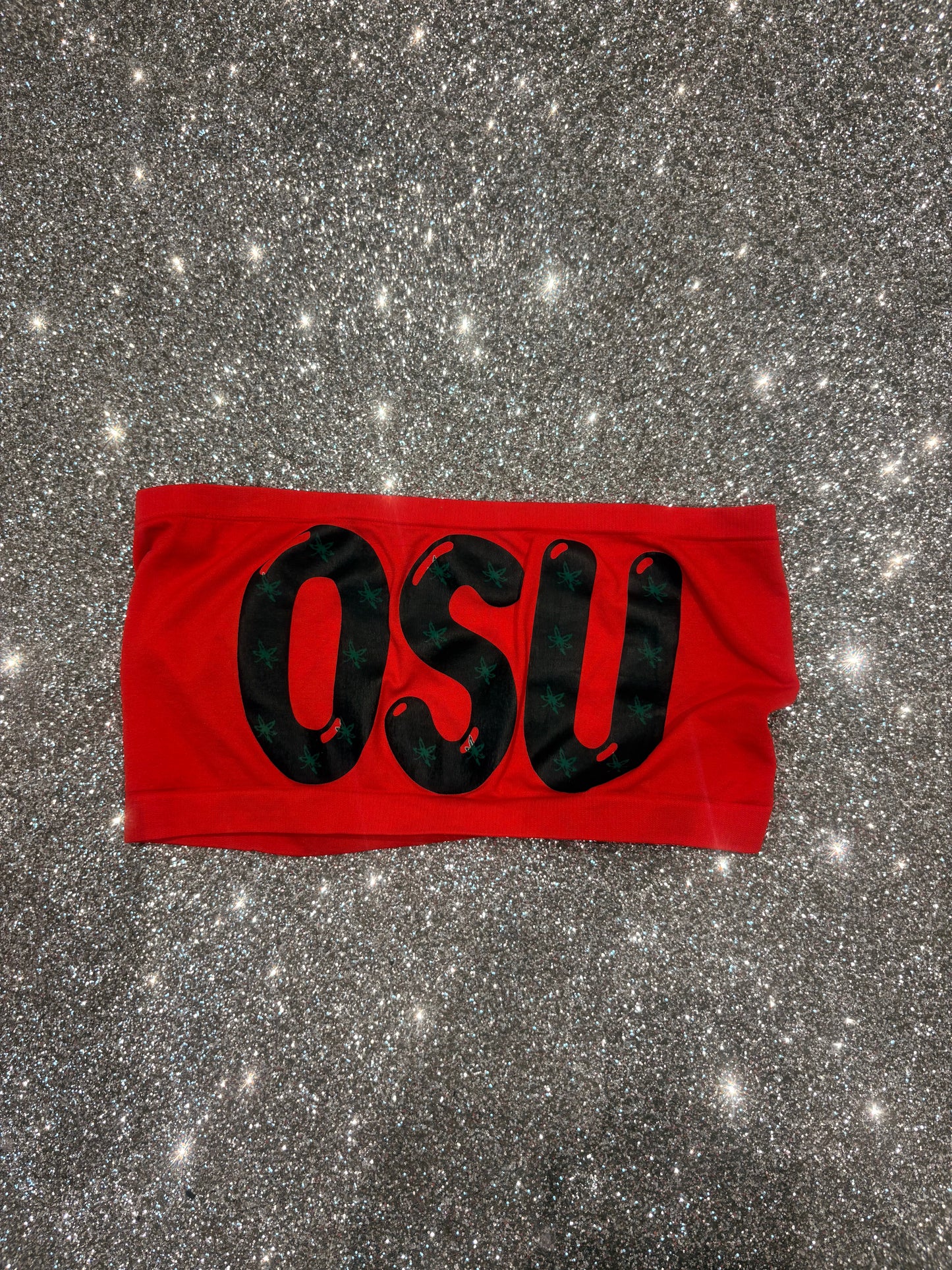 OSU Inspired Bandeau Top