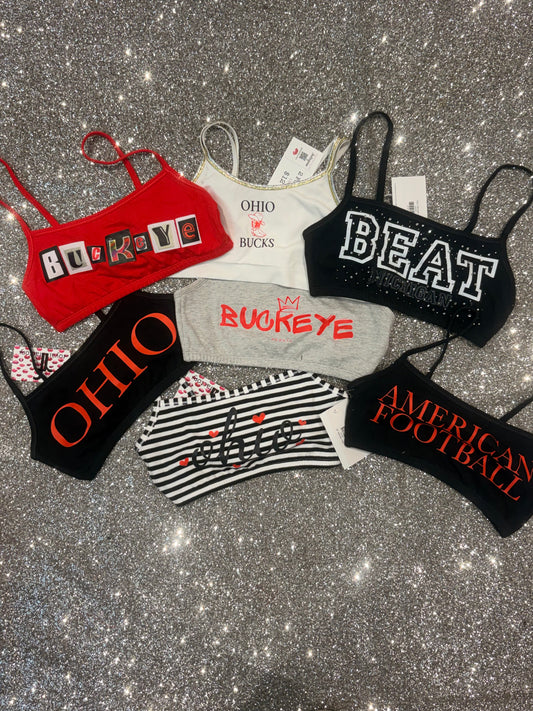 OSU Inspired Bralette