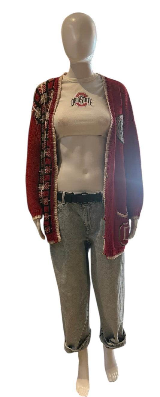 VINTAGE OSU 1870 CARDIGAN