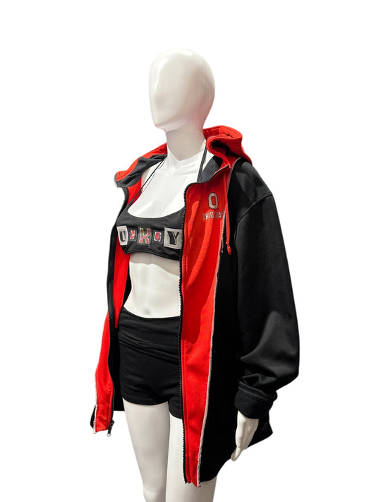 OSU RECON OVERSIZED ZIP UP HOODIE
