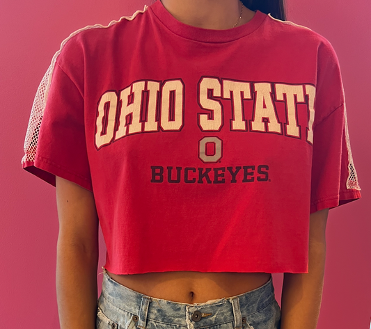 OSU Recon Mesh Cropped Tee