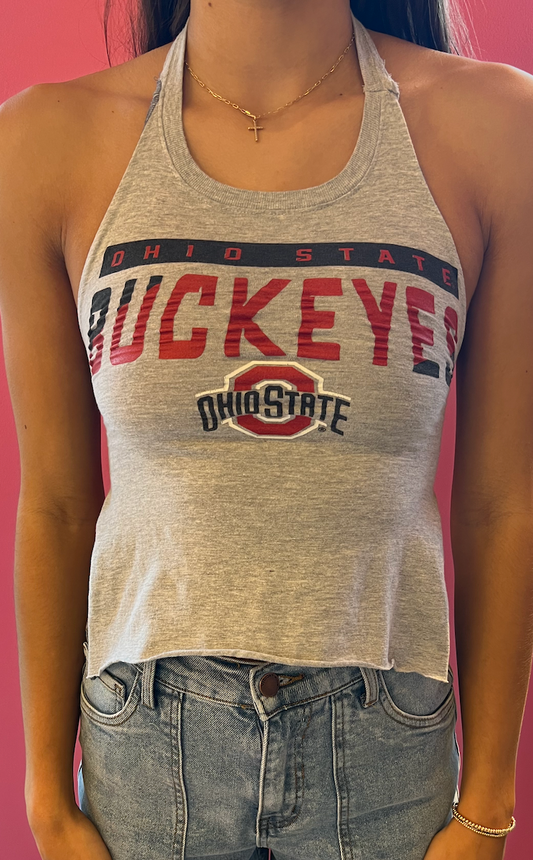 OSU Recon Open-Back Halter Top
