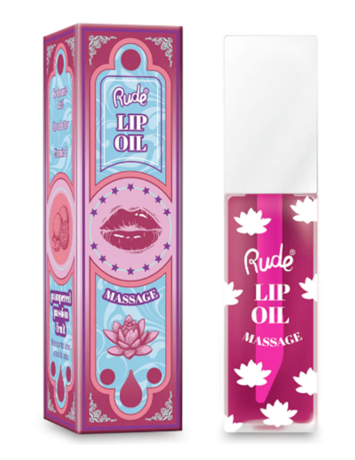 RUDE COSMETICS LIP OIL MASSAGE
