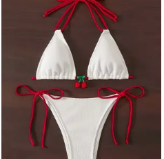 CHERRY TRIANGLE BIKINI