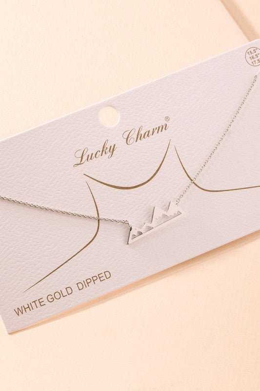 Mountain Charm Necklace
