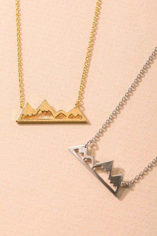 Mountain Charm Necklace